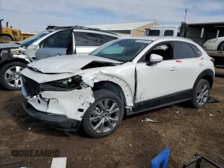 2024 Mazda CX-30 S Preferred with VIN 3MVDMBCM8RM616313, listed as a Copart auction lot 46294015 with 6,066 mi miles and Salvage Title. Bid and sale history available at carsss.com. Image 1.