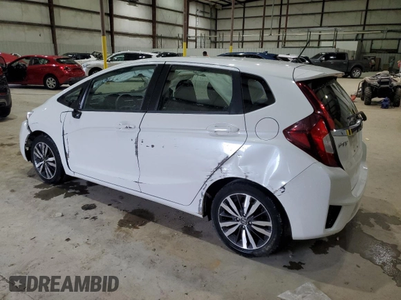 2017 Honda Fit EX with VIN JHMGK5H77HS003015, listed as a Copart auction lot 57205495 with 112,481 mi miles and Salvage title. Bid and sale history available at DreamBid. Image 2.