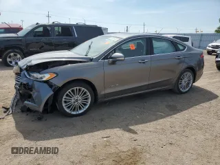 2014 Ford Fusion SE Hybrid with VIN 3FA6P0LU3ER355732, listed as a Copart auction lot 60615955 with Not provided miles and Salvage title. Bid and sale history available at DreamBid. Image 1.