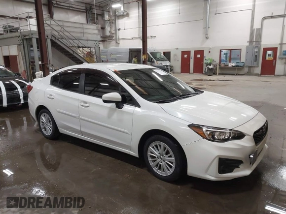 2018 Subaru Impreza Premium z VIN 4S3GKAB68J3610714, wystawiony jako IAAI lot #41774380 z przebiegiem 114 745 mil mil oraz . Historia ofert i sprzedaży dostępna na DreamBid. Obrazek 1.