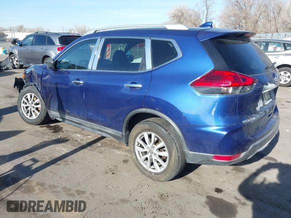 2017 Nissan Rogue SV with VIN KNMAT2MV6HP534295, listed as a IAAI auction lot 41150780 with 131,709 mi miles and . Bid and sale history available at carsss.com. Image 3.