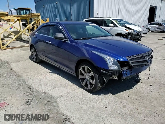 2014 Cadillac ATS Standard RWD with VIN 1G6AA5RA2E0127904, listed as a Copart auction lot 57476465 with 83,626 mi miles and Salvage title. Bid and sale history available at DreamBid. Image 13.