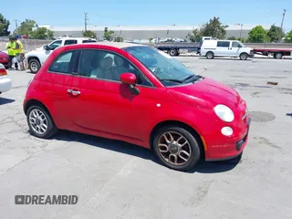 2012 FIAT 500 Pop z VIN 3C3CFFDR5CT352669, wystawiony jako IAAI lot #42403655 z przebiegiem 238 711 mil mil oraz . Historia ofert i sprzedaży dostępna na DreamBid. Obrazek 1.