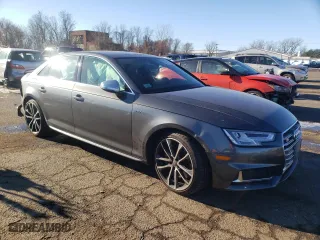 2018 Audi S4 Premium Plus with VIN WAUB4AF4XJA003946, listed as a Copart auction lot 69813832 with 35,827 mi miles. Bid and sale history available at carsss.com. Image 4.