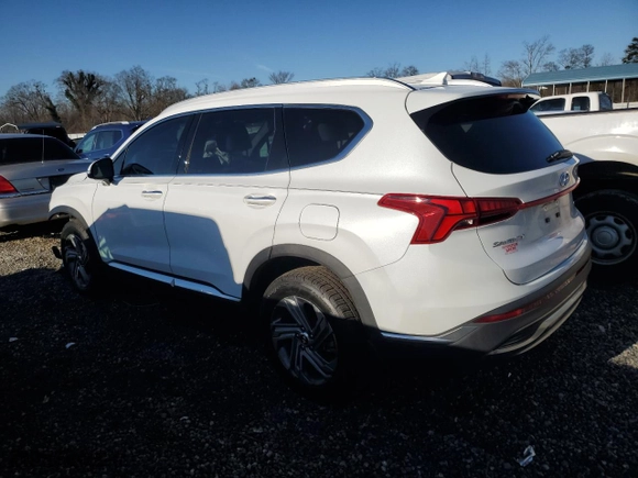 2022 Hyundai Santa Fe SEL with VIN 5NMS34AJ3NH460517, listed as a Copart auction lot 43155225 with 29,940 mi miles and Salvage Title. Bid and sale history available at carsss.com. Image 2.