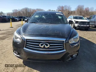 2013 Infiniti JX35 with VIN 5N1AL0MM5DC313344, listed as a Copart auction lot 53133625 with 193,936 mi miles and Salvage Title. Bid and sale history available at carsss.com. Image 5.
