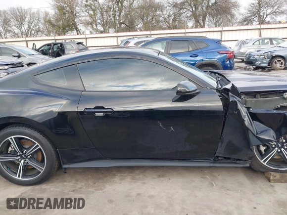 2024 Ford Mustang EcoBoost with VIN 1FA6P8TH8R5118535, listed as a IAAI auction lot 41489048 with 6,413 mi miles. Bid and sale history available at carsss.com. Image 14.