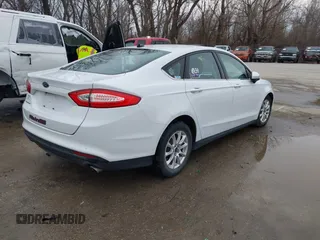 2015 Ford Fusion S with VIN 3FA6P0G70FR219905, listed as a IAAI auction lot 41228828 with 62,030 mi miles and . Bid and sale history available at carsss.com. Image 4.