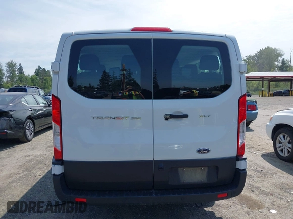 2023 Ford Transit Passenger XL with VIN 1FBAX2Y87PKA89557, listed as a IAAI auction lot 42580341 with 34,151 mi miles and . Bid and sale history available at DreamBid. Image 16.