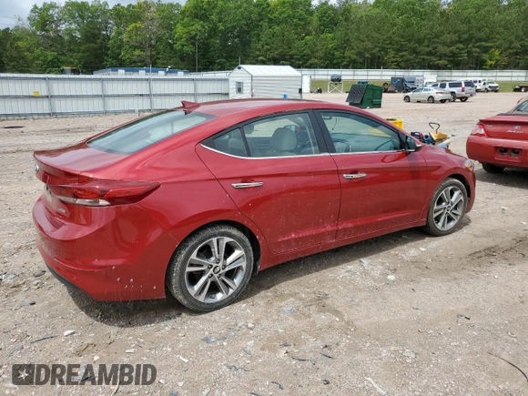 2017 Hyundai Elantra Value Edition z VIN KMHD84LF2HU298732, wystawiony jako Copart lot #56979855 z przebiegiem 77 374 mil mil oraz Szkoda całkowita • Salvage title. Historia ofert i sprzedaży dostępna na DreamBid. Obrazek 3.