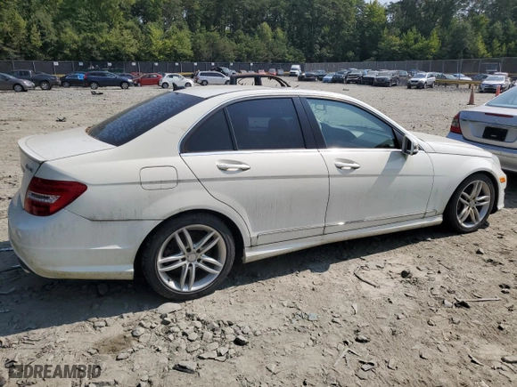 2012 Mercedes-Benz C-Class C 300 Sport with VIN WDDGF8BB8CR192817, listed as a Copart auction lot 67137324 with 135,887 mi miles and Non Repairable. Bid and sale history available at carsss.com. Image 3.