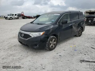 2016 Nissan Quest SL with VIN JN8AE2KP5G9150479, listed as a Copart auction lot 50543105 with 153,133 mi miles and Salvage Title. Bid and sale history available at carsss.com. Image 1.