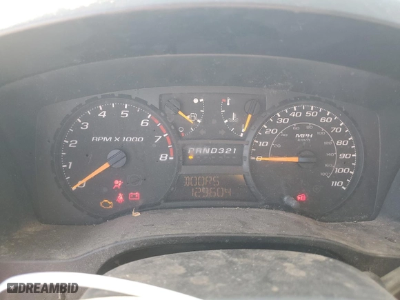 2005 Chevrolet Colorado Z85 with VIN 1GCCS198X58104865, listed as a Copart auction lot 77347404 with 129,604 mi miles and Salvage Title. Bid and sale history available at carsss.com. Image 9.