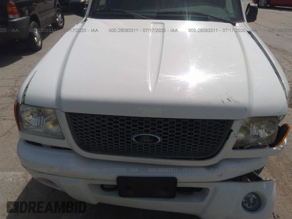 2003 Ford Ranger XL Fleet with VIN 1FTZR45E43PA44894, listed as a IAAI auction lot 28093311 with 175,708 mi miles and . Bid and sale history available at carsss.com. Image 10.