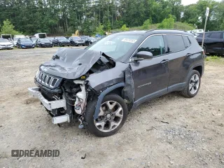 2018 Jeep Compass Limited z VIN 3C4NJDCB6JT436704, wystawiony jako Copart lot #59470265 z przebiegiem 84 581 mil mil oraz Szkoda całkowita • Salvage title. Historia ofert i sprzedaży dostępna na DreamBid. Obrazek 1.