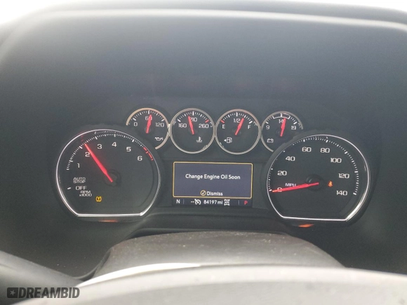 2021 Chevrolet Tahoe Z71 with VIN 1GNSKPKD5MR304512, listed as a Copart auction lot 44765675 with 84,197 mi miles and Salvage Title. Bid and sale history available at carsss.com. Image 9.