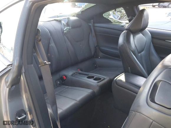 2018 Infiniti Q60 3.0t LUXE with VIN JN1EV7EK9JM343297, listed as a IAAI auction lot 41403700 with 38,995 mi miles. Bid and sale history available at carsss.com. Image 8.