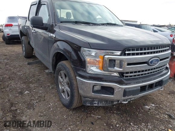 2020 Ford F-150 XL with VIN 1FTEW1EPXLFB45077, listed as a IAAI auction lot 41439956 with 47,523 mi miles and . Bid and sale history available at carsss.com. Image 1.