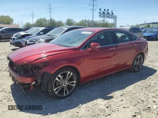 2019 Ford Fusion Titanium with VIN 3FA6P0D91KR205463, listed as a Copart auction lot 54764795 with 105,719 mi miles and Salvage title. Bid and sale history available at DreamBid. Image 1.