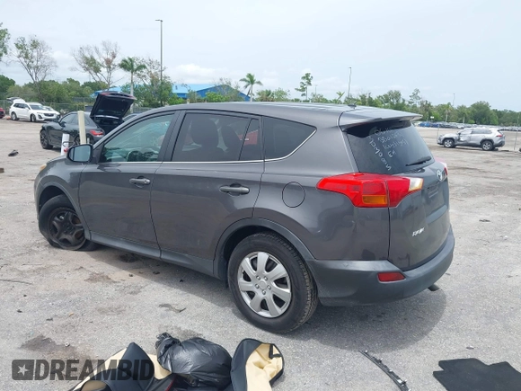 2015 Toyota RAV4 LE with VIN 2T3BFREV7FW303085, listed as a IAAI auction lot 42426856 with 146,485 mi miles and . Bid and sale history available at DreamBid. Image 3.