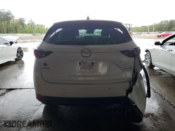 2020 Mazda CX-5 Touring with VIN JM3KFACM9L0756885, listed as a Copart auction lot 49675125 with 0 mi miles and Salvage Title. Bid and sale history available at carsss.com. Image 6.