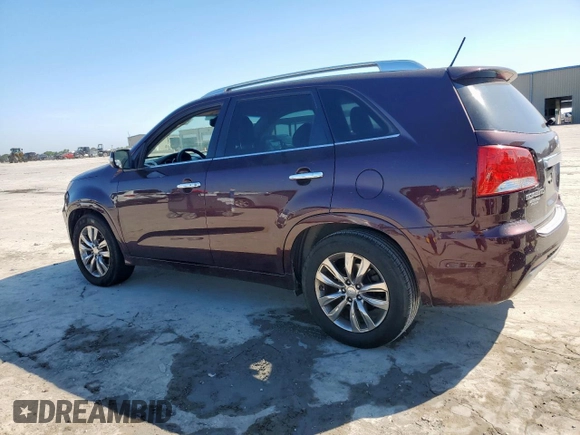 2012 Kia Sorento SX with VIN 5XYKW4A28CG234559, listed as a Copart auction lot 58477575 with 129,400 mi miles and Clean title. Bid and sale history available at DreamBid. Image 2.