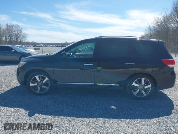 2015 Nissan Pathfinder SL with VIN 5N1AR2MM2FC618166, listed as a IAAI auction lot 41827244 with 60,505 mi miles and . Bid and sale history available at DreamBid. Image 14.