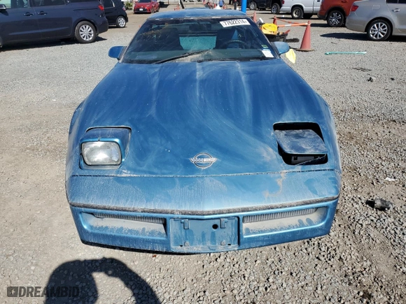 1987 Chevrolet Corvette with VIN 1G1YY2188H5104027, listed as a Copart auction lot 77622314 with 155,147 mi miles and Clean Title. Bid and sale history available at carsss.com. Image 5.