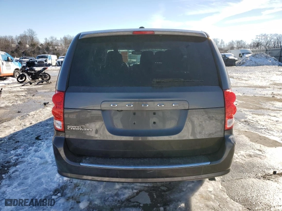 2019 Dodge Grand Caravan SE with VIN 2C4RDGBGXKR799020, listed as a Copart auction lot 88506065 with NaN miles and Salvage Title. Bid and sale history available at carsss.com. Image 6.