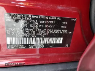2021 Toyota RAV4 XLE z VIN 2T3W1RFV2MW176273, wystawiony jako Copart lot #62702095 z przebiegiem 37 934 mil mil oraz Szkoda całkowita • Salvage title. Historia ofert i sprzedaży dostępna na DreamBid. Obrazek 15.