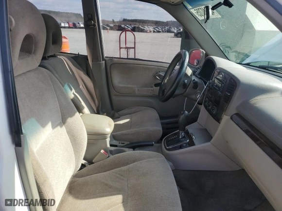 2005 Suzuki XL-7 LX with VIN JS3TY92V454103877, listed as a Copart auction lot 42440705 with 216,557 mi miles and Salvage Title. Bid and sale history available at carsss.com. Image 7.