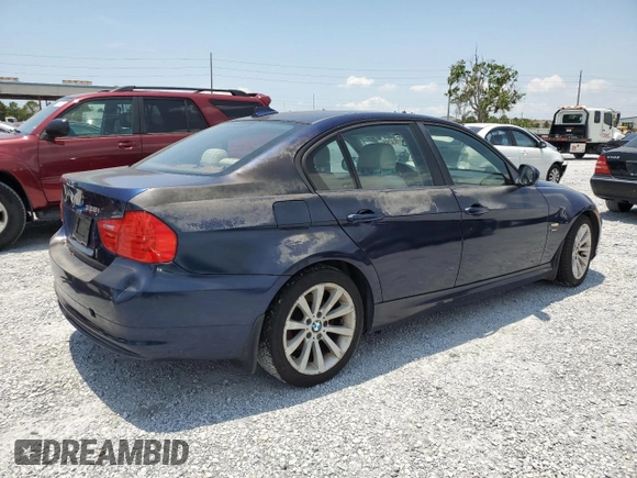 2011 BMW 3 Series 328i xDrive with VIN WBAPK5G5XBNN28350, listed as a Copart auction lot 57783295 with Not provided miles and Clean title. Bid and sale history available at DreamBid. Image 3.
