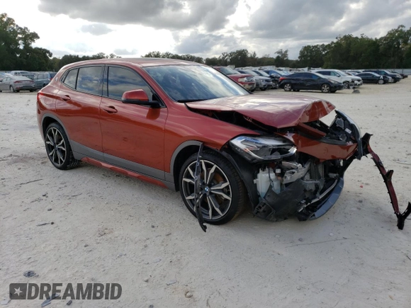 2018 BMW X2 xDrive28i with VIN WBXYJ5C30JEF69377, listed as a Copart auction lot 71223692 with 41,748 mi miles. Bid and sale history available at carsss.com. Image 4.