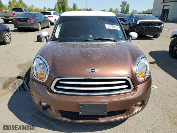 2014 MINI Cooper Paceman with VIN WMWSS1C58EWN94368, listed as a Copart auction lot 54159275 with 57,383 mi miles and Salvage Title. Bid and sale history available at carsss.com. Image 5.