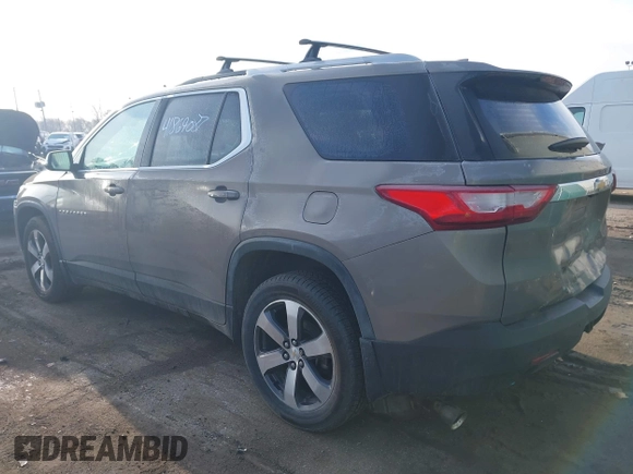 2018 Chevrolet Traverse LT Leather with VIN 1GNEVHKW0JJ147686, listed as a IAAI auction lot 41869087 with 78,708 mi miles. Bid and sale history available at carsss.com. Image 3.