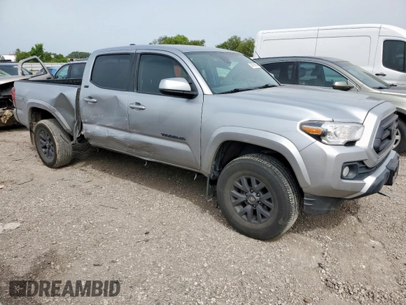 2022 Toyota Tacoma SR5 with VIN 3TMBZ5DN7NM033163, listed as a Copart auction lot 56769525 with 82,060 mi miles and Salvage title. Bid and sale history available at DreamBid. Image 4.