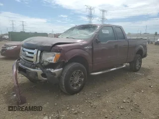 2010 Ford F-150 XL with VIN 1FTEX1E82AFB07720, listed as a Copart auction lot 58240745 with 135,288 mi miles and Salvage title. Bid and sale history available at DreamBid. Image 1.