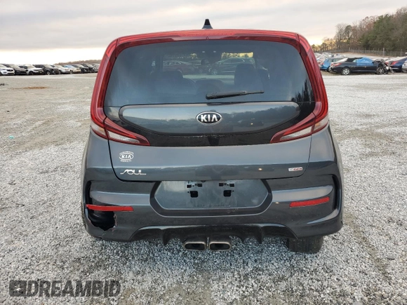 2021 Kia Soul Turbo with VIN KNDJ53AF2M7742178, listed as a Copart auction lot 85120514 with 38,759 mi miles and Salvage Title. Bid and sale history available at DreamBid. Image 6.