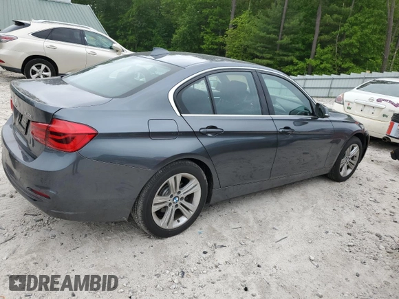 2017 BMW 3 Series 330i xDrive with VIN WBA8D9G39HNU63178, listed as a Copart auction lot 57384845 with 67,377 mi miles and Salvage title. Bid and sale history available at DreamBid. Image 3.
