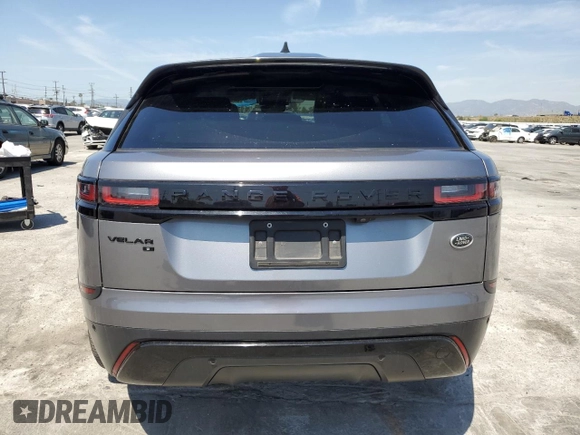 2021 Land Rover Range Rover Velar S with VIN SALYJ2EX6MA306386, listed as a Copart auction lot 52031165 with 20,713 mi miles and Salvage title. Bid and sale history available at DreamBid. Image 6.