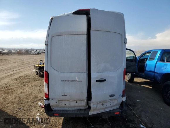 2023 Ford Transit Cargo with VIN 1FTBR3U85PKA70415, listed as a Copart auction lot 47869205 with 68,379 mi miles and Salvage Title. Bid and sale history available at DreamBid. Image 6.