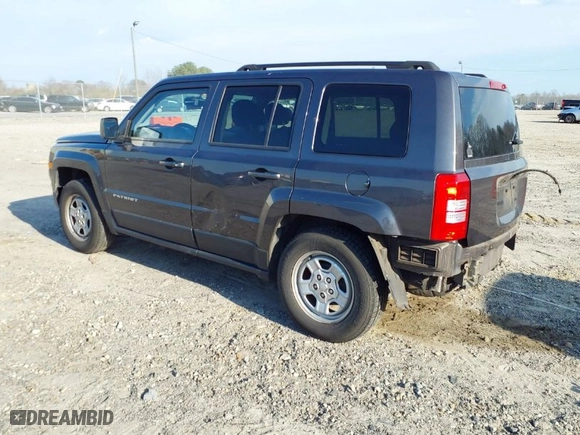 2016 Jeep Patriot Sport with VIN 1C4NJPBA0GD525550, listed as a IAAI auction lot 41685524 with 82,630 mi miles. Bid and sale history available at carsss.com. Image 3.
