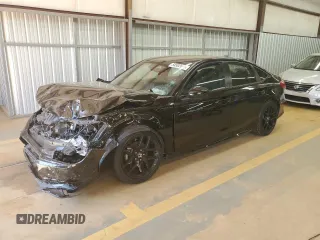 2024 Honda Civic Sedan Sport with VIN 2HGFE2F59RH570843, listed as a Copart auction lot 54502645 with Not Provided miles and Salvage Title. Bid and sale history available at carsss.com. Image 1.