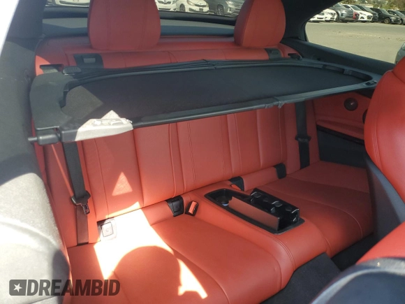 2015 BMW 4 Series 428i with VIN WBA3V7C5XF5A24641, listed as a Copart auction lot 61195125 with 60,499 mi miles and Salvage title. Bid and sale history available at DreamBid. Image 10.