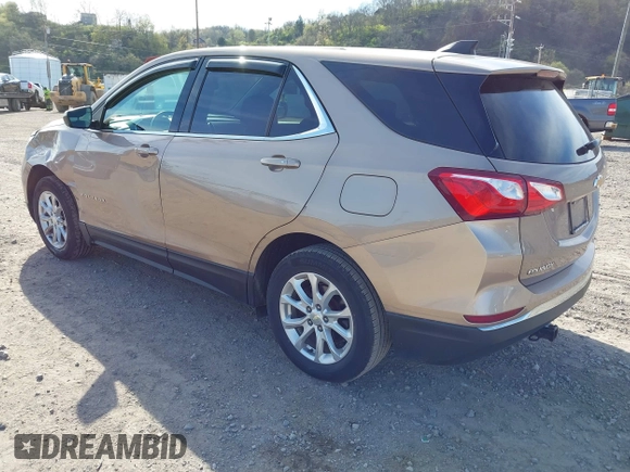 2018 Chevrolet Equinox LT with VIN 3GNAXJEV6JL255810, listed as a IAAI auction lot 42059486 with 94,321 mi miles and . Bid and sale history available at carsss.com. Image 3.