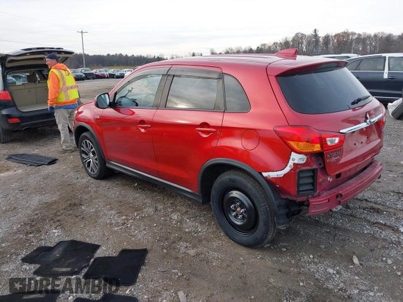 2019 Mitsubishi Outlander ES z VIN JA4AR3AU9KU025952, wystawiony jako IAAI lot #40968572 z przebiegiem 81 620 mil mil oraz . Historia ofert i sprzedaży dostępna na DreamBid. Obrazek 3.