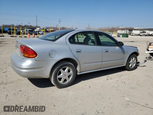 2004 Oldsmobile Alero GL1 with VIN 1G3NL52F34C132430, listed as a Copart auction lot 48555335 with 252,029 mi miles and Clean Title. Bid and sale history available at DreamBid. Image 3.