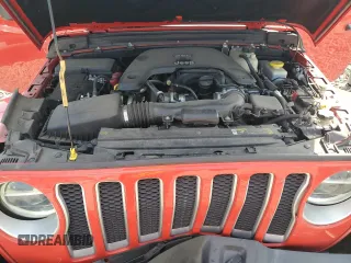 2021 Jeep Wrangler Unlimited Sahara z VIN 1C4HJXEGXMW631033, wystawiony jako Copart lot #75080754 z przebiegiem 52 857 mil mil oraz Szkoda całkowita • Salvage title. Historia ofert i sprzedaży dostępna na DreamBid. Obrazek 12.