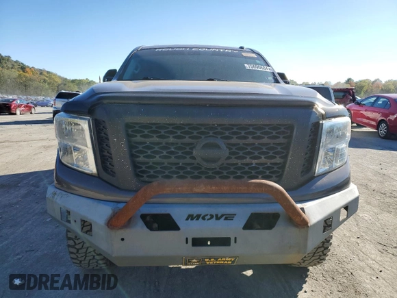 2016 Nissan Titan XD PRO-4X with VIN 1N6BA1F4XGN502630, listed as a Copart auction lot 75690604 with 183,158 mi miles and Clean Title. Bid and sale history available at carsss.com. Image 5.