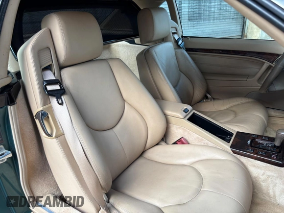 2002 Mercedes-Benz SL 500 with VIN WDBFA68F42F204673, listed as a Copart auction lot 56757525 with 32,967 mi miles and Clean title. Bid and sale history available at DreamBid. Image 9.